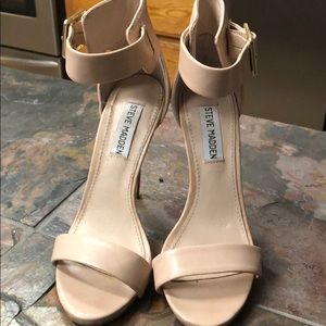 Nude color Steve Madden high heels size 6.5
